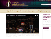 Tablet Screenshot of madetopersuade.com